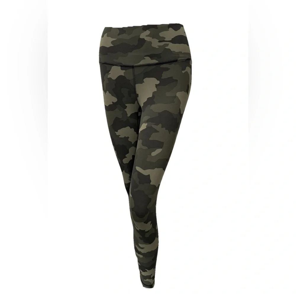 Lululemon Wunder Under High-Rise Camo Leggings Size 4 - Picture 1 of 9